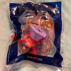 sebastian (#10) disney anniversary mcdonald’s toy